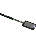 Telescopic LED Inspection Mirror Lets You Reach Tight Spots With Ease Extends 11 To 34 Inches Stainless Steel Shaft Dual Ball Joint Mirror And Twin LED Lights For Clear Visibility In Machinery Automotive Home Garage And Workshop