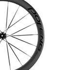 Carbon Disc Wheelset 50C Tubeless With Carbon Spokes Thru Axle Center Lock 12x100 Front 12x142 Rear Fits Shimano 8-12 Speed Black