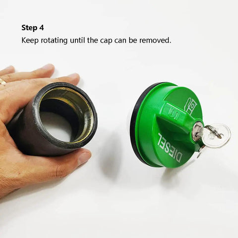 Locking Diesel Fuel Cap With Keys Fits Chevy Silverado Express C3500 K3500 Dodge Ram 3500 W350 D350 Ford F 250 E 350 GMC Sierra Savana Interchange 9MGC791 10591D