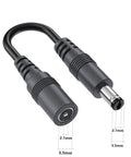 Heavy Duty Dc 5 5 X 2 1 Mm Power Extension Cord 22Awg Plug And Play Cable for connecting power devices.