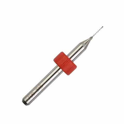Carbide steel micro bit from 10 Piece PCB Drill Bit Set Carbide Steel Micro Bits 0.7mm Shank For Circuit Boards Mini Drill Kit