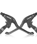 Universal Aluminum Bicycle Brake Levers 4 Finger and 2.5 Finger Length, Lightweight for MTB BMX Kids and Folding Bikes, Fits 2.2cm Handlebars