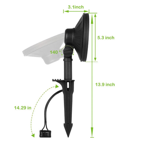 Low Voltage LED Landscape Wall Wash Light 7.4W 430LM 12V To 15V Outdoor Spotlight Kit 50W Equivalent Die Cast Aluminum Built To Last With Adjustable Knuckle Mount 105.9 Degree Flood For Walls Trees And Buildings 4 Pack