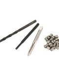 Pro Grade M4 0.7 Thread Repair Kit With Stainless Steel Wire Thread Inserts And Installation Tools For Auto Repair Complete Set With Drill Tap And Wire Inserts Easy Storage Durable Heavy Duty Fix, drill tap and inserts