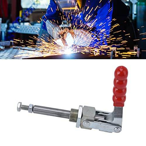 Heavy Duty Quick Release Toggle Clamp With 701Lb Holding Capacity Push Pull Fixture Clamp For Woodworking
