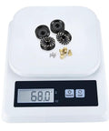 Beefy Brass RC Wheel Weights Set 68g Each 4 Piece Upgrade Kit For 1 By 18 Scale TRX4M Bronco Defender K10 F150 RC Crawlers