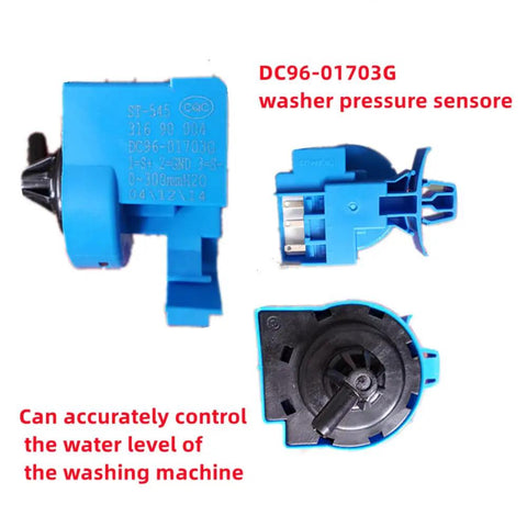 Washer Pressure Sensor DC96-01703G Replacement For Samsung Washers Water Level Switch shown from different angles