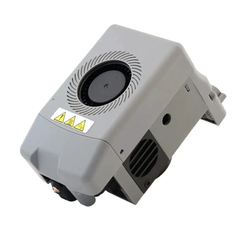 Heavy Duty Direct Drive Extruder Kit Compatible With Flashforge AD5X 3D Printer With 0.4 Mm Copper Nozzle Assembly in gray color