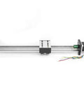 Badass 0808 Screws Long Stage Actuator Nema 17 42 Stepper Motor with aluminum slide unit for linear motion.