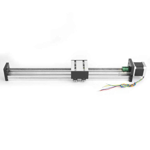 Badass 0808 Screws Long Stage Actuator Nema 17 42 Stepper Motor with aluminum slide unit for linear motion.