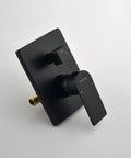 Brushed Gold Shower Faucet Set With Waterfall Tub Spout Complete Shower System Kit With Trim Rough In Valve matte black panel