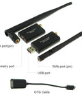 High Power 500mW 915MHz Telemetry Kit for air and ground data link with plug and play radio transmitter module and OTG cable