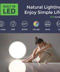 Ultra Slim 15.7 Inch LED Flush Mount Ceiling Light Fixture 5000K Daylight White 3800 Lumens shown in lifestyle setting