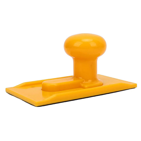 Woodworking Push Block For Table Saw And Planer Feeder With Ergonomic Handle And Textured Grip, Abs Safety Design In Bright High Visibility Yellow