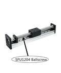 Heavy Duty Mini Linear Actuator Stage Featuring MGN12 Guideway And Nema 17 Motor Mount For CNC Router And 3D Printer Z Axis with SFU1204 Ballscrew