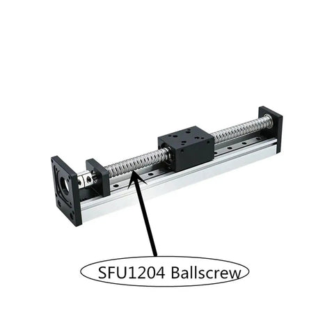 Heavy Duty Mini Linear Actuator Stage Featuring MGN12 Guideway And Nema 17 Motor Mount For CNC Router And 3D Printer Z Axis with SFU1204 Ballscrew