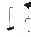 Pendulum Physics Experiment Kit For Classrooms Durable Multi Use Hands On Teaching Instrument For Primary School Students Demonstrates Gravity And Periodic Motion With Realistic Plastic And Metal Components Kid Friendly Classroom Ready, shown with metal pendulum.