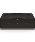 Versatile Home Audio Amplifier For Any Setup From Your Turntable To Outdoor Speakers Powers Vinyl CDs Stored Audio Files And Streaming And Even Expands Your Backyard Entertainment Black, front view