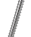 Close-up of stainless steel guide rod for Portable Drill Guide And Alignment Tool For Woodworking, Handheld Manual Power Press Stand.