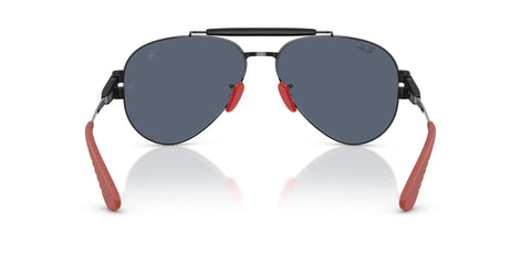 Round Frame Sunnies In Black With Dark Grey Lenses 58mm Medium Fit One Hundred Percent UV Protection front view