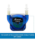 Budget Friendly High Precision Peristaltic Dosing Pump 24V Stepper Motor Low Flow 0 To 180 mL Per Minute with BPT Tubing