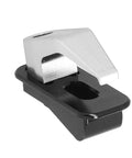 Electric Scooter Hook Aluminum Alloy Front Hanger For Motorcycles, Electric Vehicles, And Mountain Bikes, Silver Finish, Close-Up View