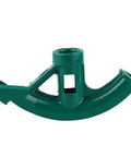 Heavy Duty Cast Iron Manual Pipe Bender For Electric Wire And Aluminum Alloy Tubing end section, sturdy green design for plumbing.