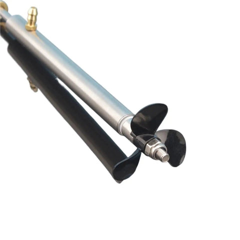 Heavy Duty 4mm RC Boat Drive Shaft Set With Copper Coupling 3 Blade Propeller Shaft Sleeve And Grease Nozzle For Easy Upgrades