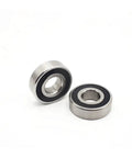 4 Pack Deep Groove Ball Bearings 40x68x15mm S6008RS 2RS ABEC-5 Stainless Steel with Double Rubber Covers for RC Cars Drones