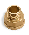 Brass adapter 3/4 to 1 inch NPT fitting corrosion-resistant