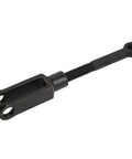 Adjustable Brake Master Cylinder Push Rod Kit With 10 Clevis Eyelet Nuts Easy Install Push Rod Assembly For Classic Cars From 1950s To 1970s Replacement Part For Hot Rods Restorations And Custom Builds, black steel clevis eyelet