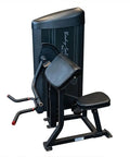 Pro Clubline Bicep Preacher Curl Machine with multi grip revolving handle bar and 235 pound weight stack for home or commercial gyms
