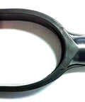 PVC Shovel D Grip Handle Replacement For Digging Tools 32mm Inner Diameter 1.26 Inch Easy Install Red And Black Shovel Handle