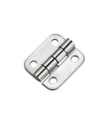 Stainless Steel Door Hinge Set Built Tough For Industrial Machinery And Home Furniture Beefy Heavy Duty Flat Hardware One Color Finish 1 Piece