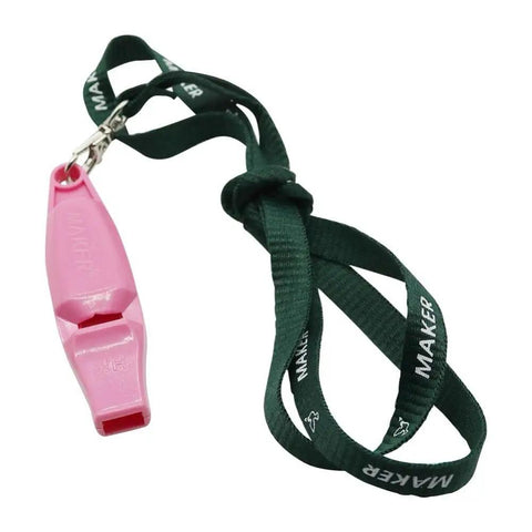 Durable Plastic Bird Whistle For Training Parrots Pigeons Eagles And Other Birds Of Prey Super Loud Blast Easy To Blow attached to lanyard
