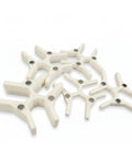 Magnetic Lathe Chuck Stop Spacer Set for 1 inch jaw width chucks, featuring stackable setup blocks with embedded magnets