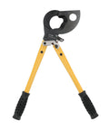 LK 760L Heavy Duty Manual Cable Cutter With Ergonomic Plastic Handle For Aluminum Cables And Stranded Wires 500mm² Capacity Steel Blade Ratchet Mechanism showing durable steel blade and ergonomic handles.