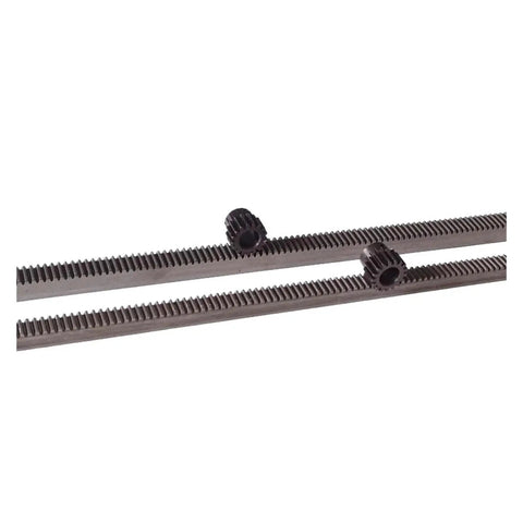 Gear Rack CNC Hardware Kit For Mechanical Rotation Includes Two 15-Tooth Racks And Two 1Mod 10x10x500mm Racks (4mm) Delivers Smooth Transmission Low Vibration High Tensile Strength Easy To Install And Maintain.