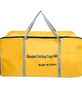 Baseball Softball Batting Cage Netting 10x10x45 Ft Nylon UV Resistant Durable Practice Net in yellow carry bag