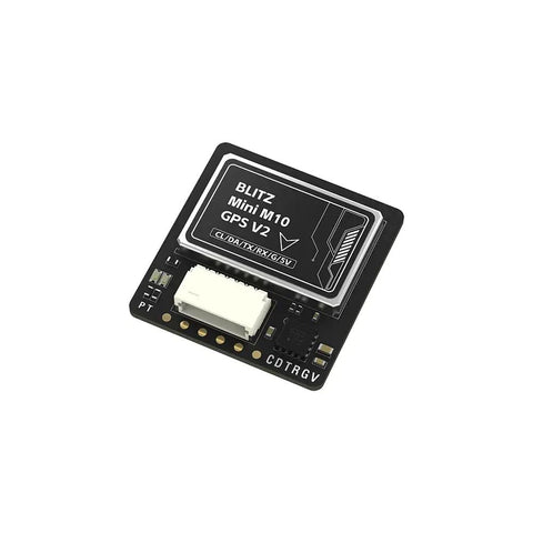 Blitz Mini M10 GPS V2 With QMC5883L For FPV Freestyle Long Range Drone, Low Power, High Precision Positioning module, black
