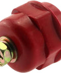 Busbar Insulator Kit 5 Piece Red Resin SM-25 M6 Polyester Standoff Insulators With Screws For Electrical Cabinets Built Tough For High Temp Fire Resistant Durable And Easy Install, red resin insulator with screw