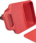 No Nonsense Hopper Gun And Texture Sprayer Built To Crush Thick Drywall Mud Smoothly With Wide Spray Pattern, red tray with handle
