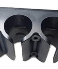 Close-up view of the Six Shotshell Sidesaddle Carrier For Mossberg 500 590 Shotguns Beefed Up Aluminum Based Polymer Construction