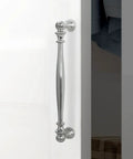 10 Pack Brushed Satin Nickel Cabinet Handles For Kitchen Cabinets And Drawers, 6.3 Inch Center To Center, 7 Inch Total Length, 1.41 Inch Projection