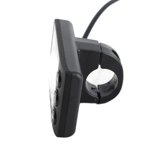 Bike Computer Display With SM Plug For Ebikes And Scooters, S866 LCD Odometer, 24V 36V 48V Electric Bike Dashboard, Easy No Tool Installation, 22.2mm Handlebar Mount, Replacement Parts For Electric Rides