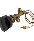 Propane Gas Fire Pit Safety Valve With Thermocouple And Knob For Flame Safe Operation Flame Failure Device Low Pressure Shutoff