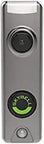 Front view of SkyBell Slim Yet Slick Design 1080p Wi-Fi Video Doorbell With Crisp Night Vision And Quick Reply Silver Finish Easy App Setup
