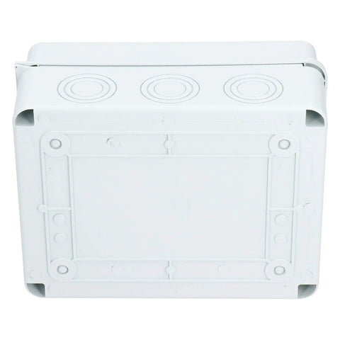 Outdoor 8 Way Circuit Breaker Enclosure With Transparent ABS Cover, IP65 Weatherproof Distribution Box, top view