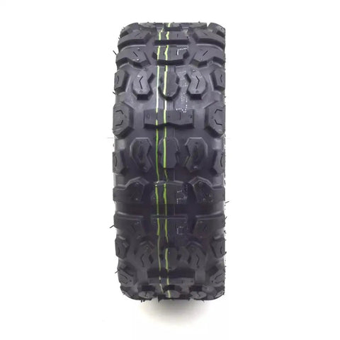 Front view of heavy duty off road vacuum tubeless tire 90 65 6.5 showing rugged tread for motorcycles and electric skateboards