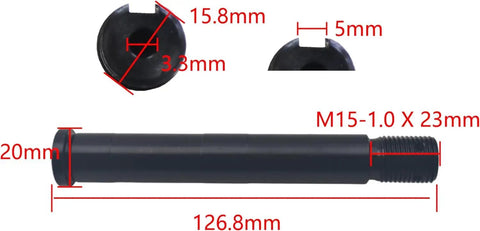 Beast Mode Jackshaft Replacement For Baja MB200 And Cloned CT200U Mini Bikes, detailed dimensions and design, precision machined.